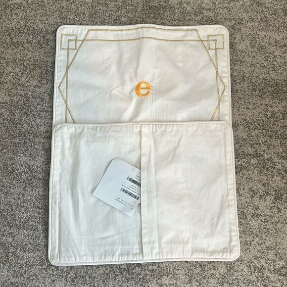 Pottery Barn Teens NWT E Monogrammed Pillow Covers 12”x16” - Picture 2 of 7